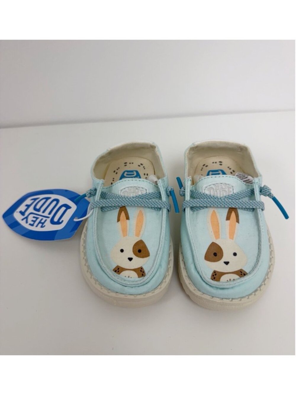 HEYDUDE Kids Baby Toddler Wendy CRITTERS Bunny Shoes Size US TD7 EU 23 NWT